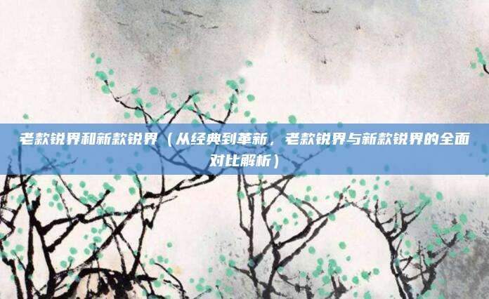 老款锐界和新款锐界（从经典到革新，老款锐界与新款锐界的全面对比解析）
