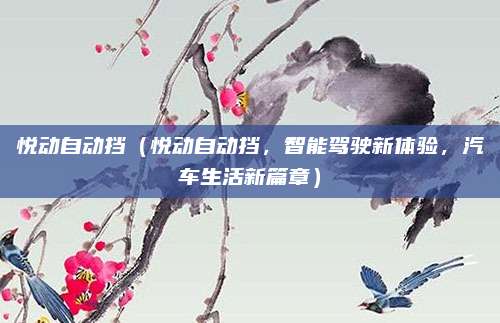 悦动自动挡（悦动自动挡，智能驾驶新体验，汽车生活新篇章）