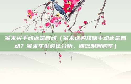 宝来买手动还是自动（宝来选购攻略手动还是自动？宝来车型对比分析，助您明智购车）