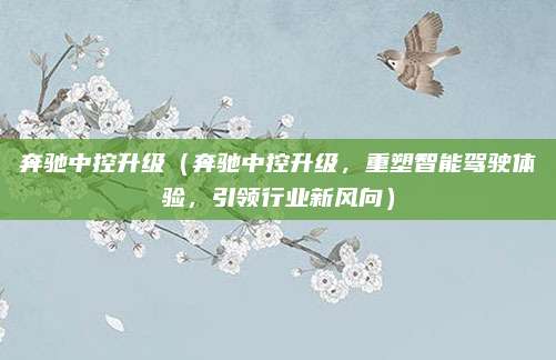 奔驰中控升级（奔驰中控升级，重塑智能驾驶体验，引领行业新风向）