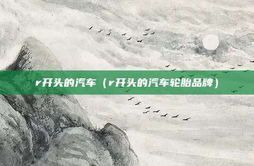 r开头的汽车(r开头的汽车轮胎品牌)
