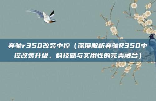 奔驰r350改装中控（深度解析奔驰R350中控改装升级，科技感与实用性的完美融合）