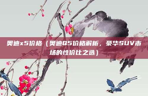 奥迪x5价格（奥迪Q5价格解析，豪华SUV市场的性价比之选）