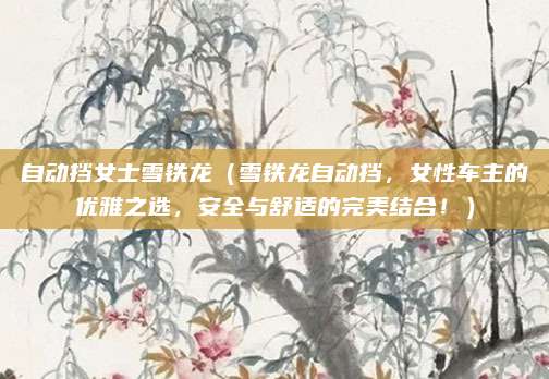 自动挡女士雪铁龙(雪铁龙自动挡,女性车主的优雅之选,安全与舒适的完美结合!)