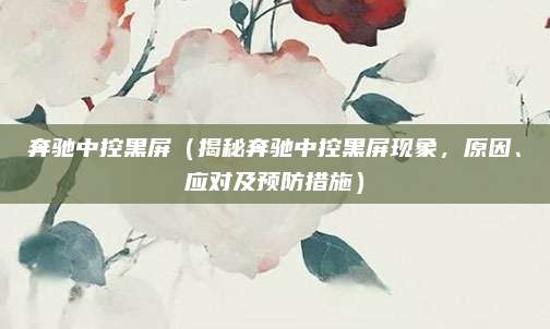 奔驰中控黑屏（揭秘奔驰中控黑屏现象，原因、应对及预防措施）