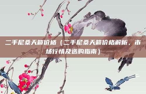 二手尼桑天籁价格(二手尼桑天籁价格解析,市场行情及选购指南)
