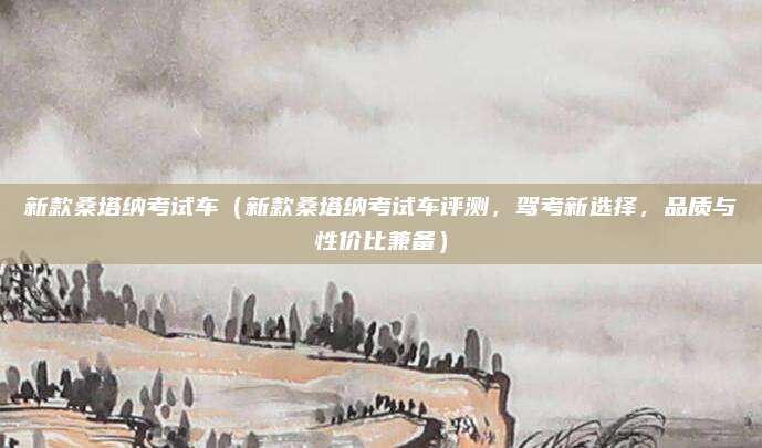 新款桑塔纳考试车（新款桑塔纳考试车评测，驾考新选择，品质与性价比兼备）