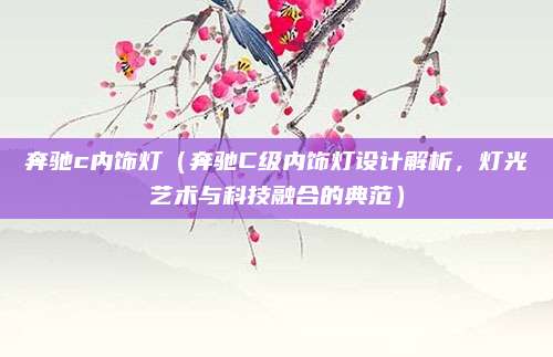 奔驰c内饰灯(奔驰C级内饰灯设计解析,灯光艺术与科技融合的典范)