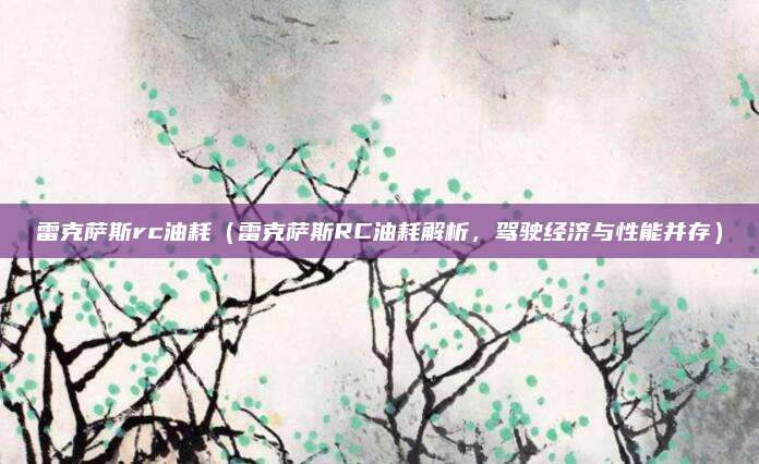 雷克萨斯rc油耗（雷克萨斯RC油耗解析，驾驶经济与性能并存）