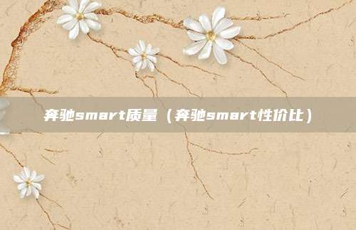 奔驰smart质量(奔驰smart性价比)