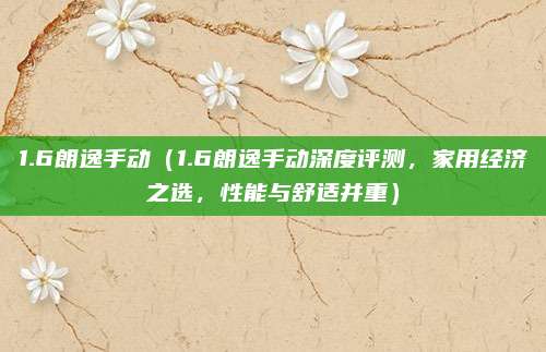 1.6朗逸手动(1.6朗逸手动深度评测,家用经济之选,性能与舒适并重)