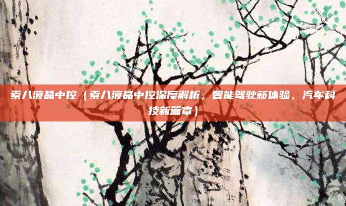 索八液晶中控(索八液晶中控深度解析,智能驾驶新体验,汽车科技新篇章)