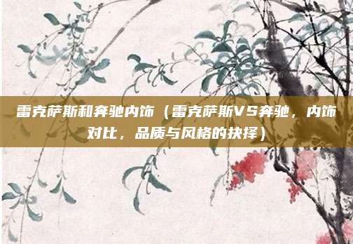 雷克萨斯和奔驰内饰(雷克萨斯VS奔驰,内饰对比,品质与风格的抉择)