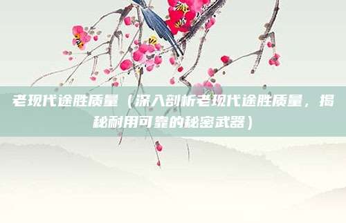 老现代途胜质量（深入剖析老现代途胜质量，揭秘耐用可靠的秘密武器）