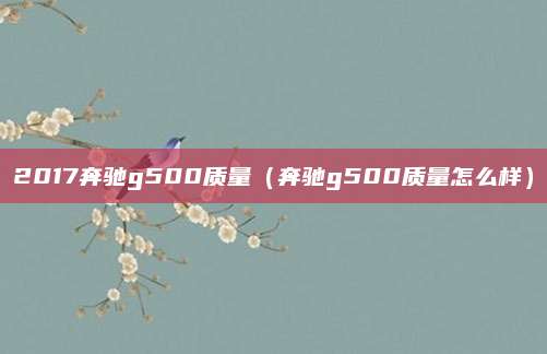 2017奔驰g500质量（奔驰g500质量怎么样）