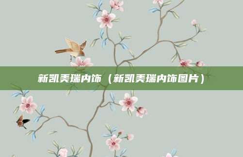 新凯美瑞内饰(新凯美瑞内饰图片)