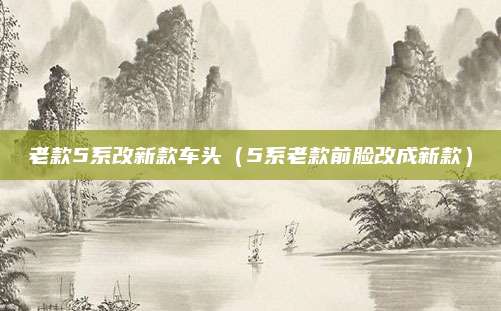 老款5系改新款车头(5系老款前脸改成新款)