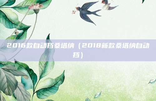 2016款自动挡桑塔纳(2018新款桑塔纳自动挡)