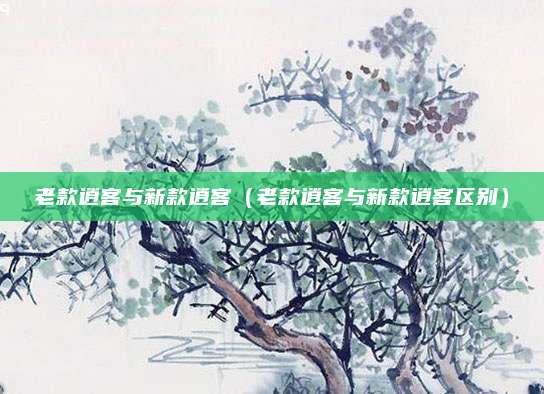 老款逍客与新款逍客(老款逍客与新款逍客区别)