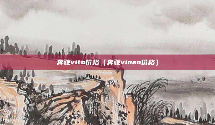 奔驰vito价格(奔驰vinao价格)
