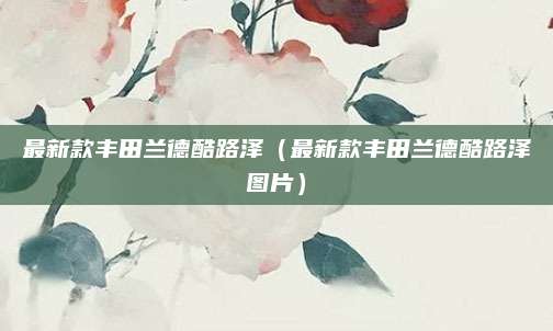 最新款丰田兰德酷路泽(最新款丰田兰德酷路泽图片)