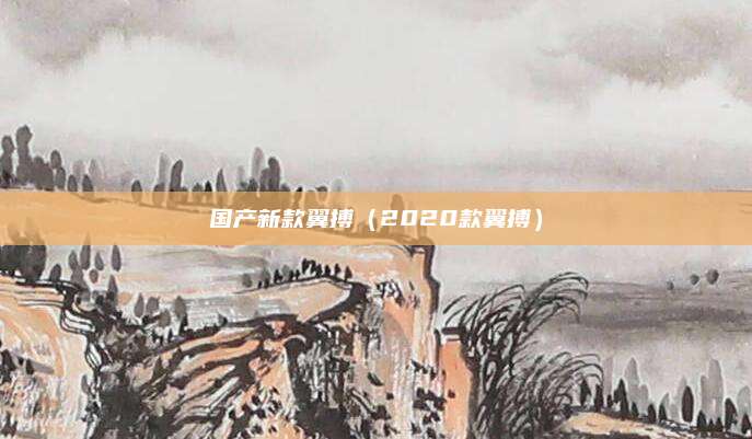 国产新款翼搏(2020款翼搏)