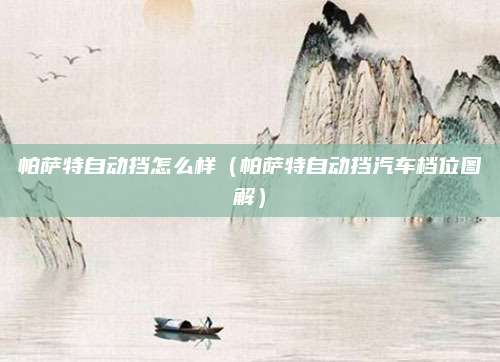 帕萨特自动挡怎么样(帕萨特自动挡汽车档位图解)