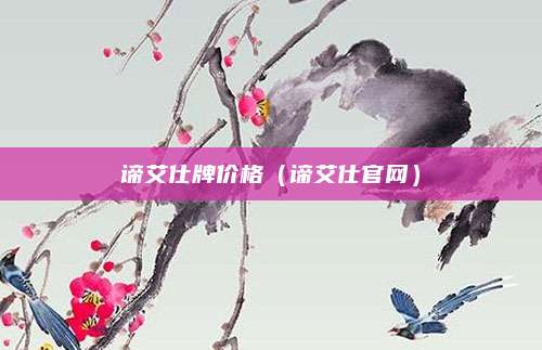 谛艾仕牌价格(谛艾仕官网)