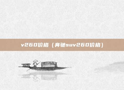 v260价格（奔驰suv260价格）