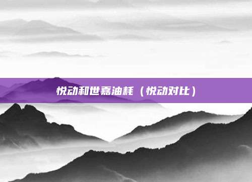 悦动和世嘉油耗(悦动对比)