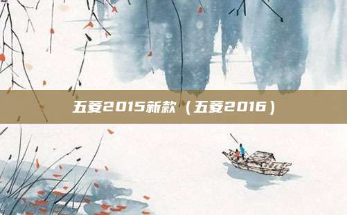五菱2015新款(五菱2016)
