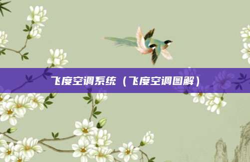 飞度空调系统（飞度空调图解）