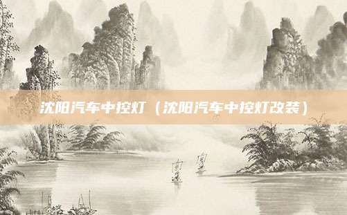 沈阳汽车中控灯(沈阳汽车中控灯改装)