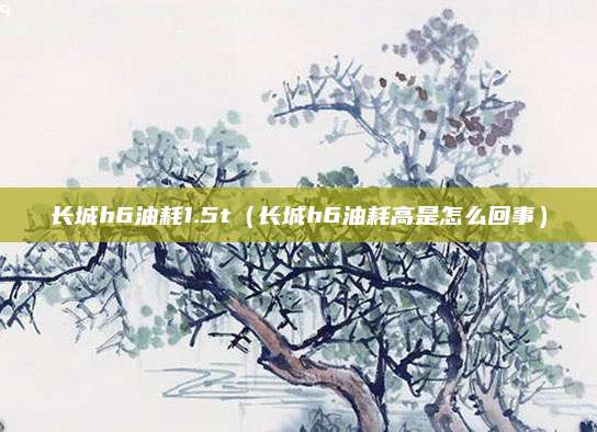长城h6油耗1.5t(长城h6油耗高是怎么回事)